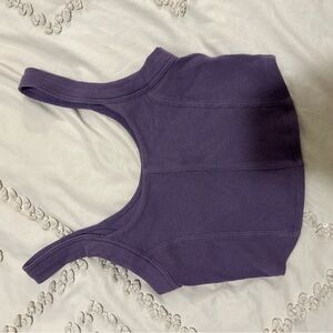 Purple Women’s Cropped tank top